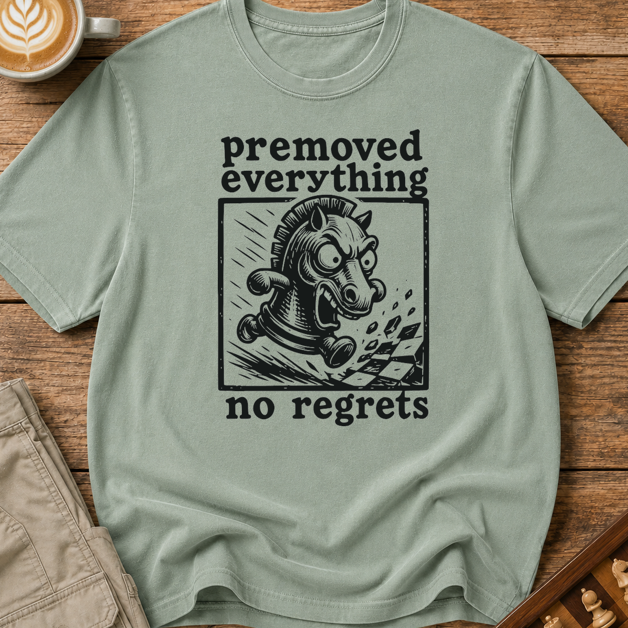 Premoved Everything No Regrets T-Shirt