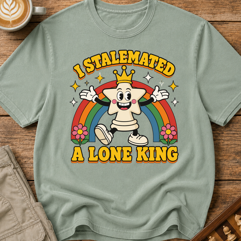 Stalemated a Lone King T-Shirt