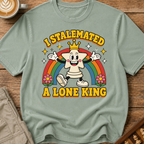 Stalemated a Lone King T-Shirt
