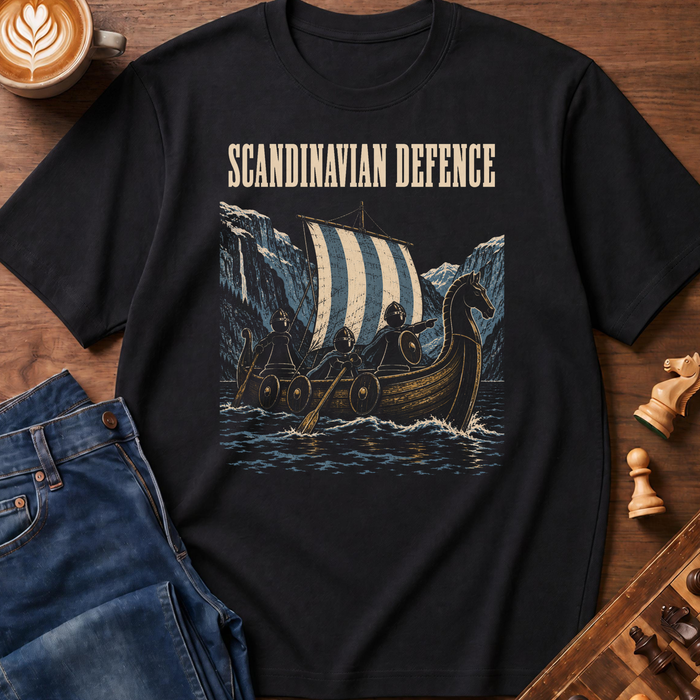 Scandinavian Longship Defence T-Shirt
