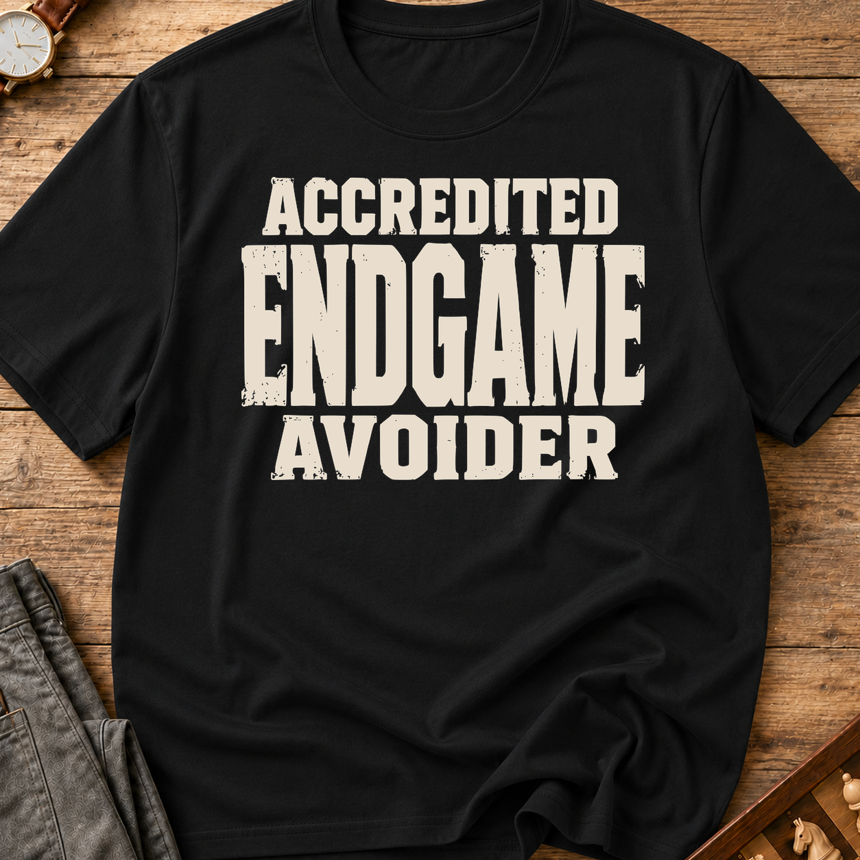 Accredited Endgame Avoider T-Shirt