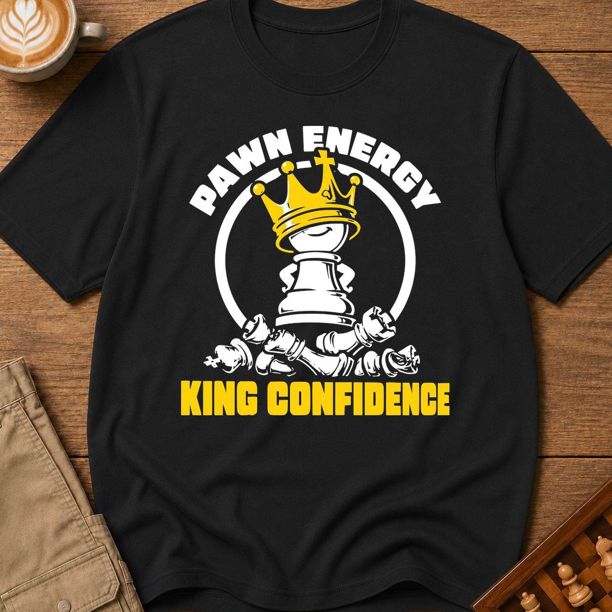 Pawn Energy King Confidence T-Shirt