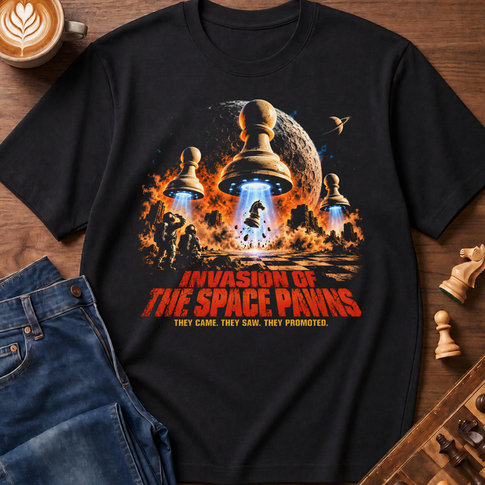Space Pawn Invasion T-Shirt