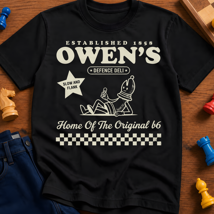 Owens Defence Deli Youth in Black — Blunder Club Juniors