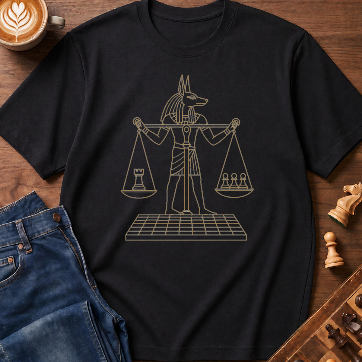 Scale of Material T-Shirt