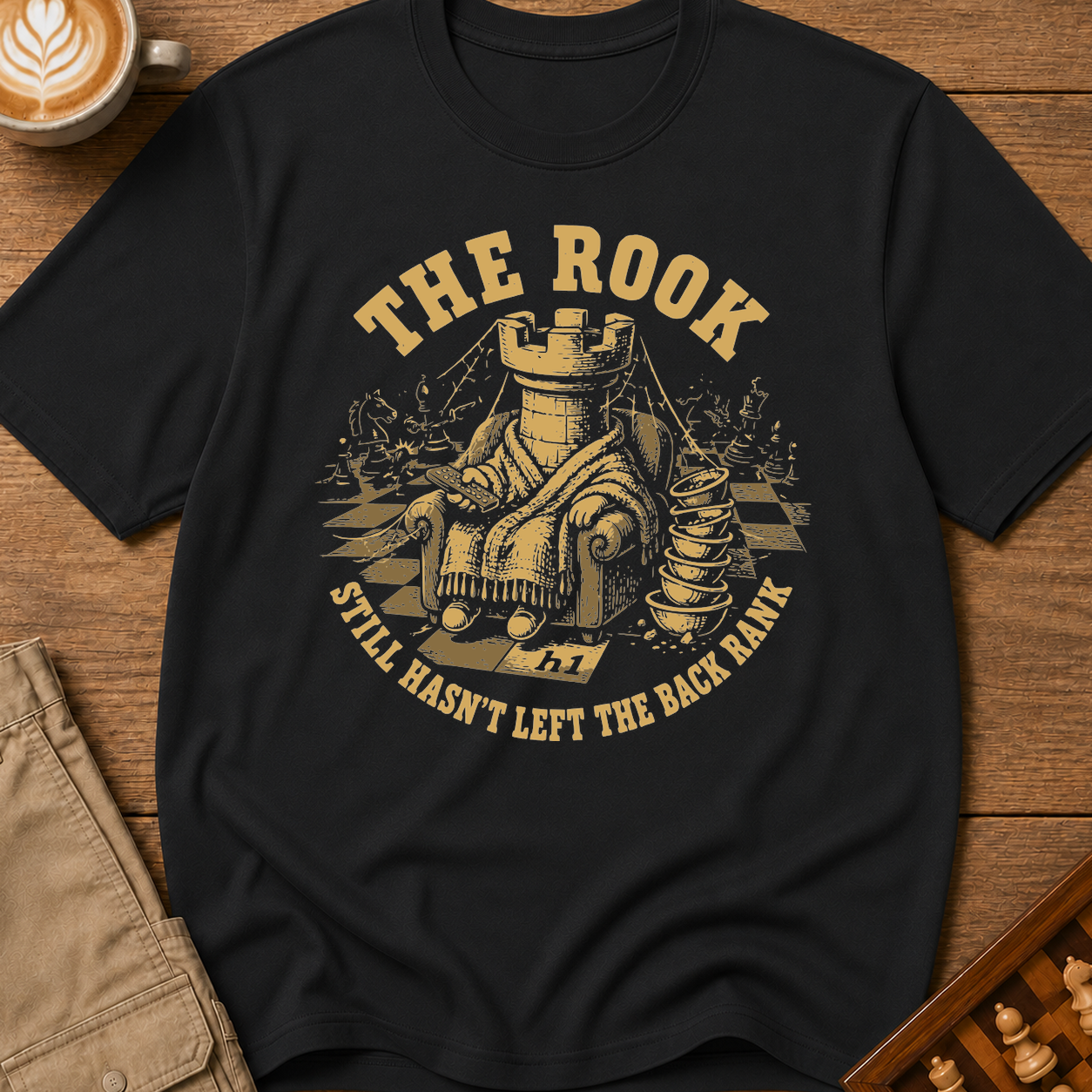 The Rook Still Hasn't Left The Back Rank T-Shirt