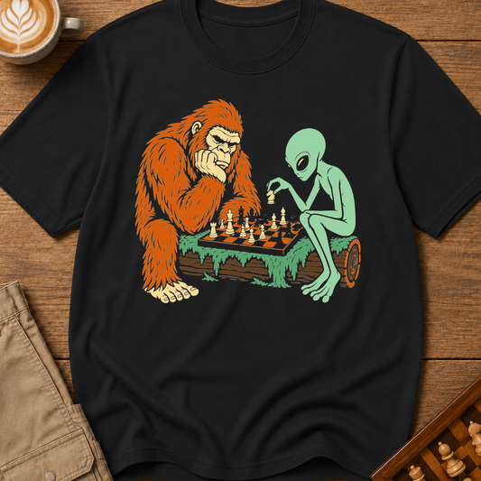 Bigfoot vs Alien T-Shirt