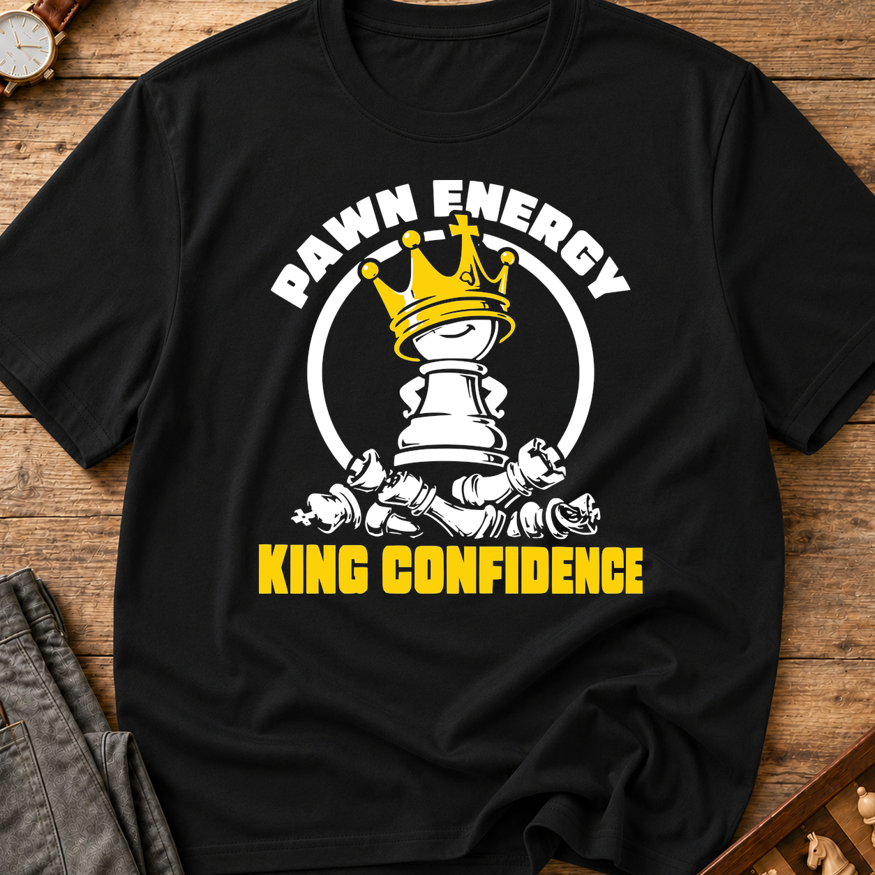 Pawn Energy King Confidence T-Shirt