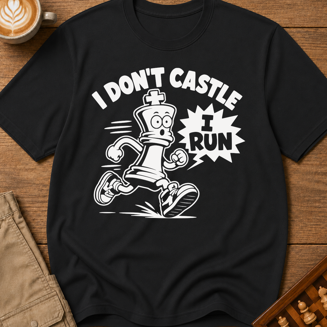 I Don't Castle I Run T-Shirt