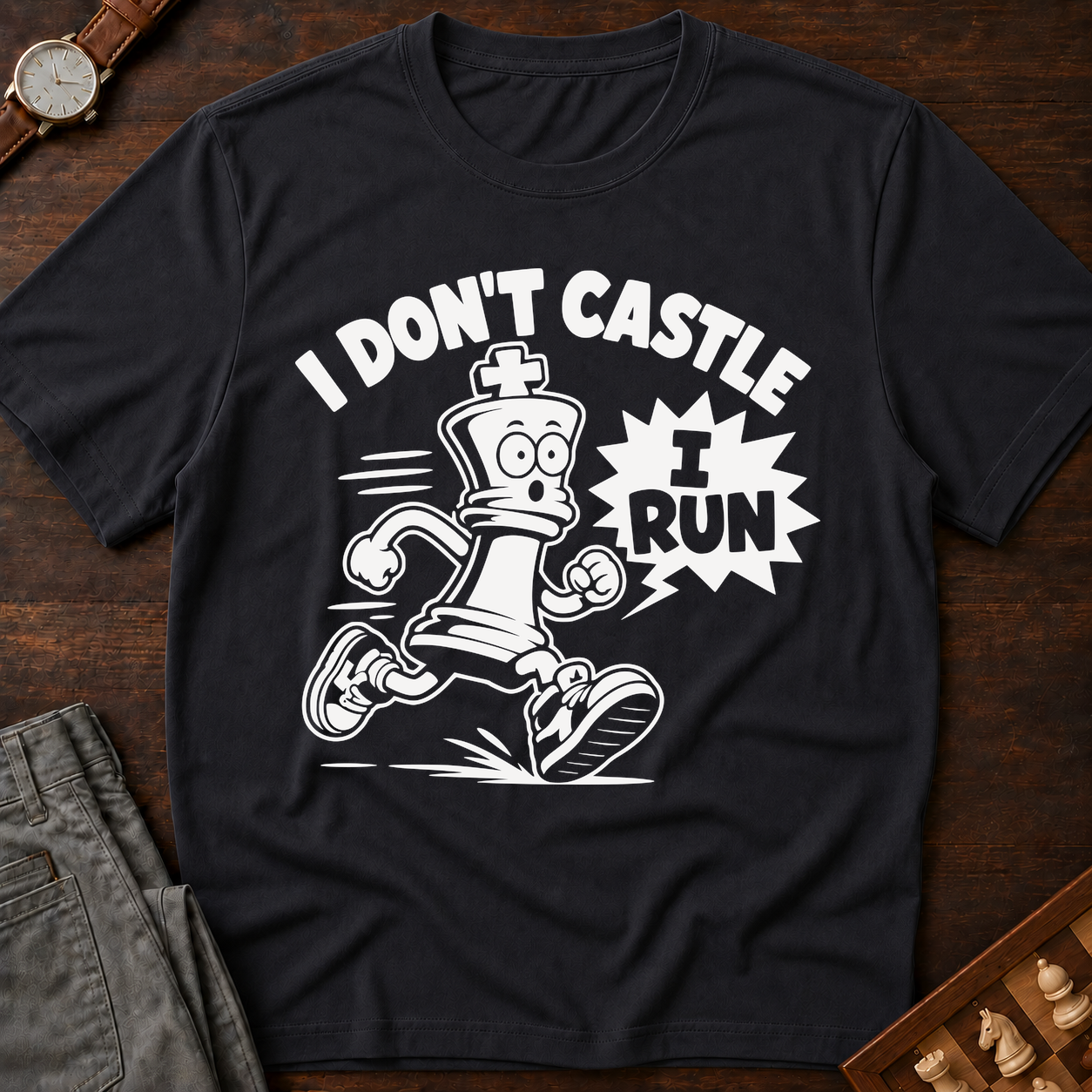 I Don't Castle I Run T-Shirt