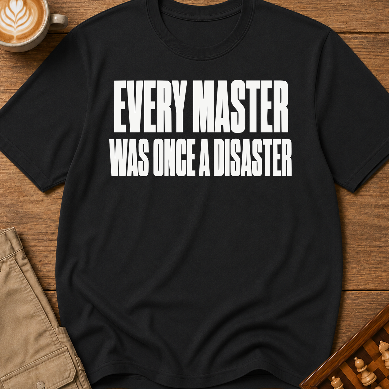 Every Master Was Once a Disaster T-Shirt