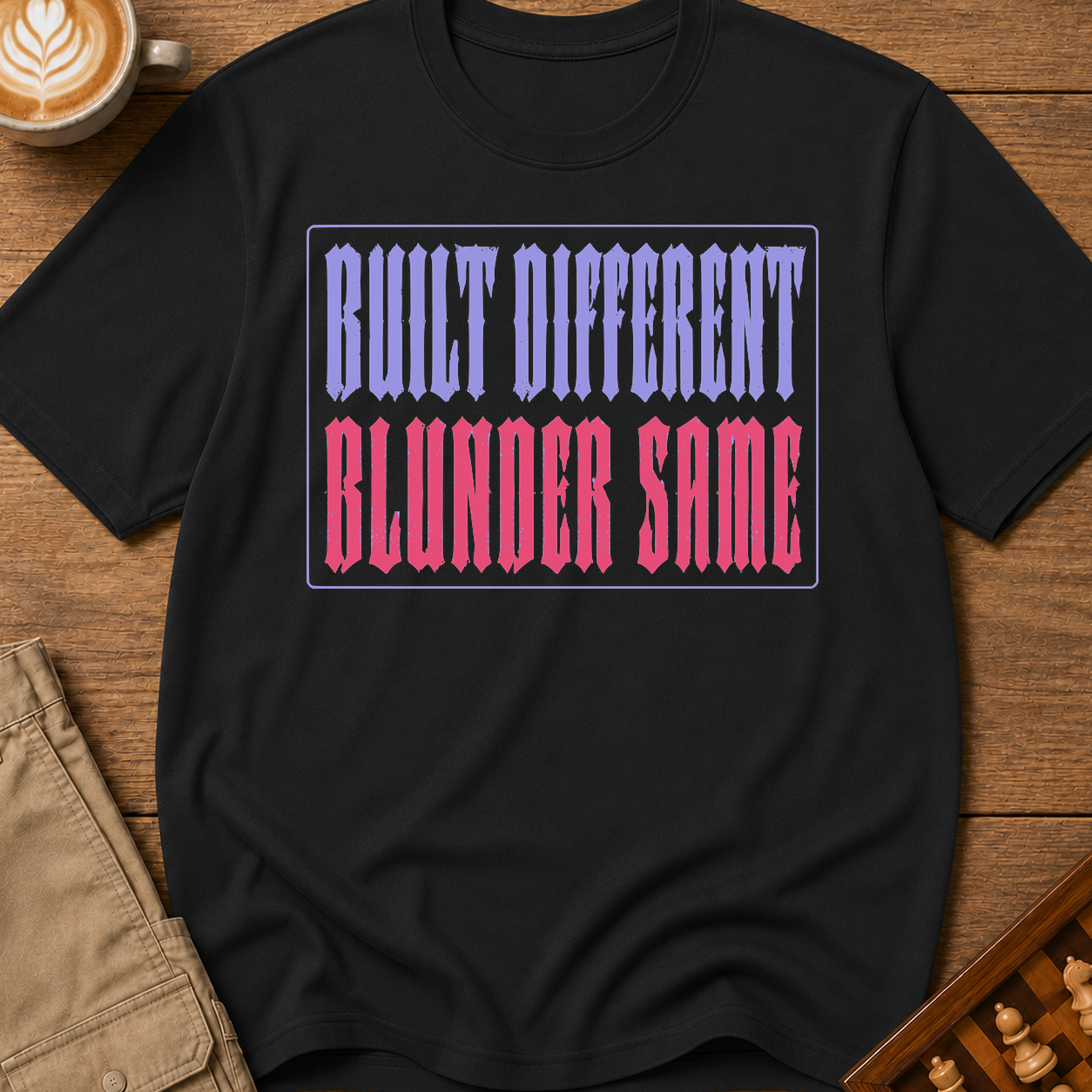 Built Different Blunder Same T-Shirt