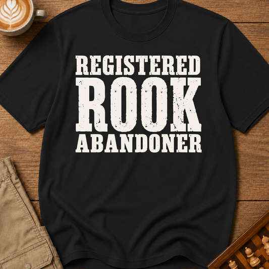 Registered Rook Abandoner T-Shirt