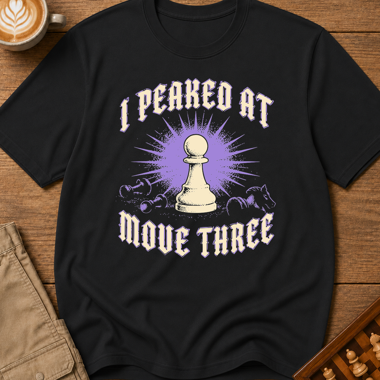 Peaked at Move Three T-Shirt
