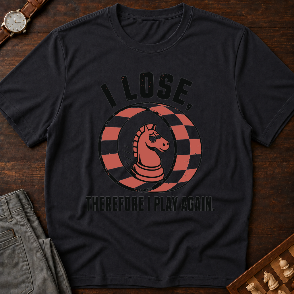 I Lose Therefore I Play Again T-Shirt