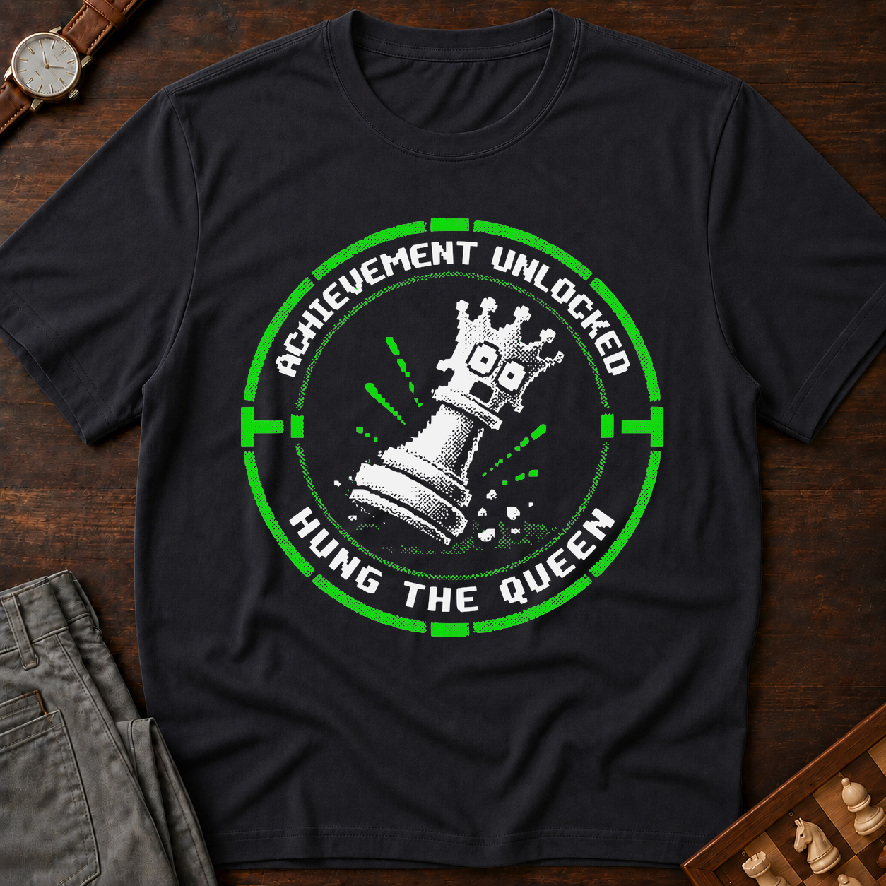 Achievement Unlocked Hung The Queen T-Shirt