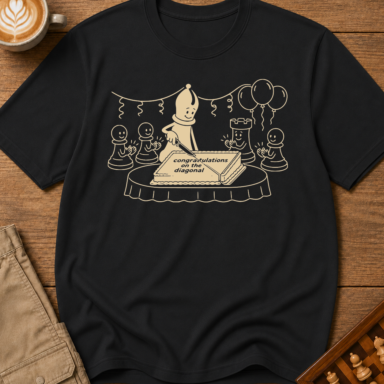 Congrats on the Diagonal T-Shirt