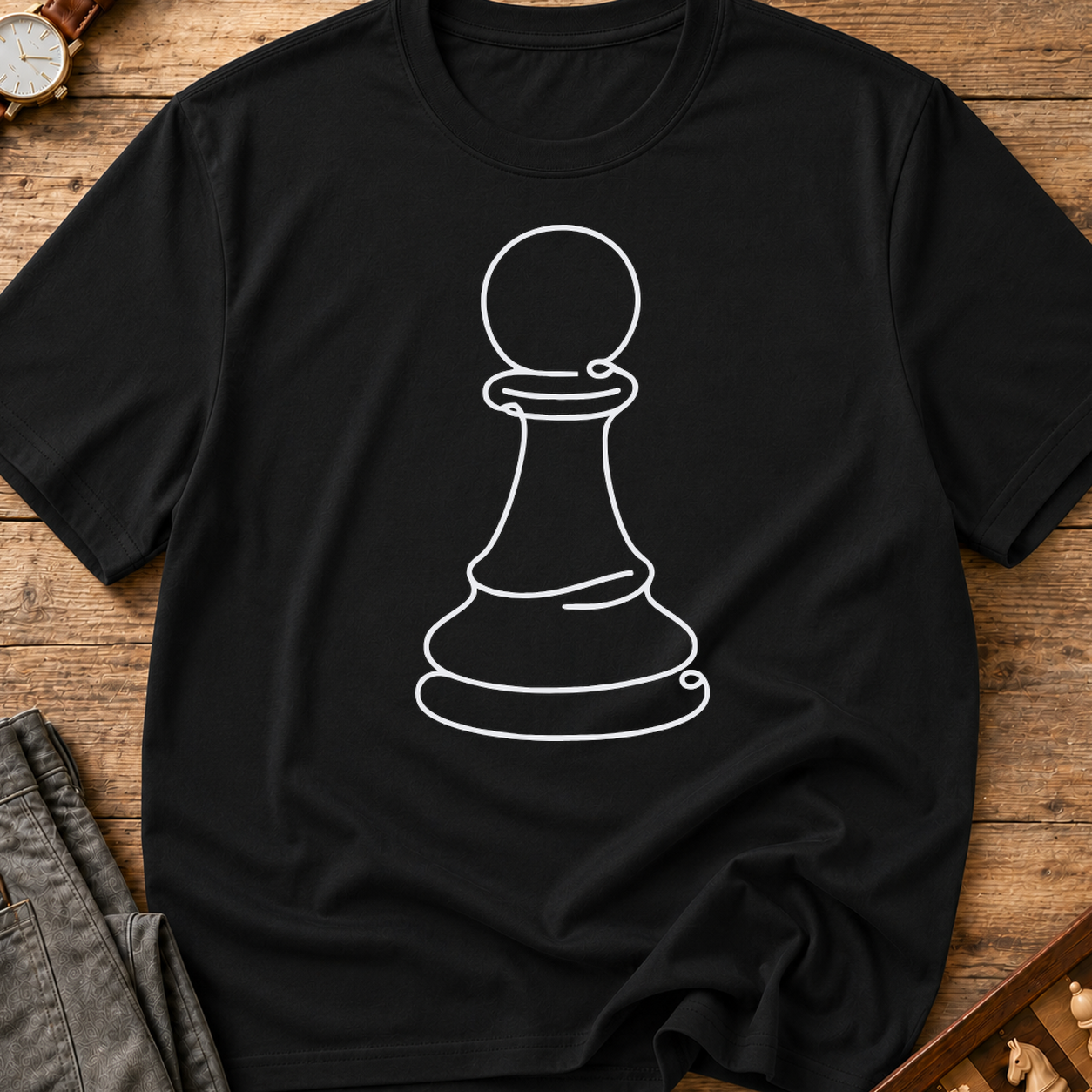 Elephant At The Board T-Shirt