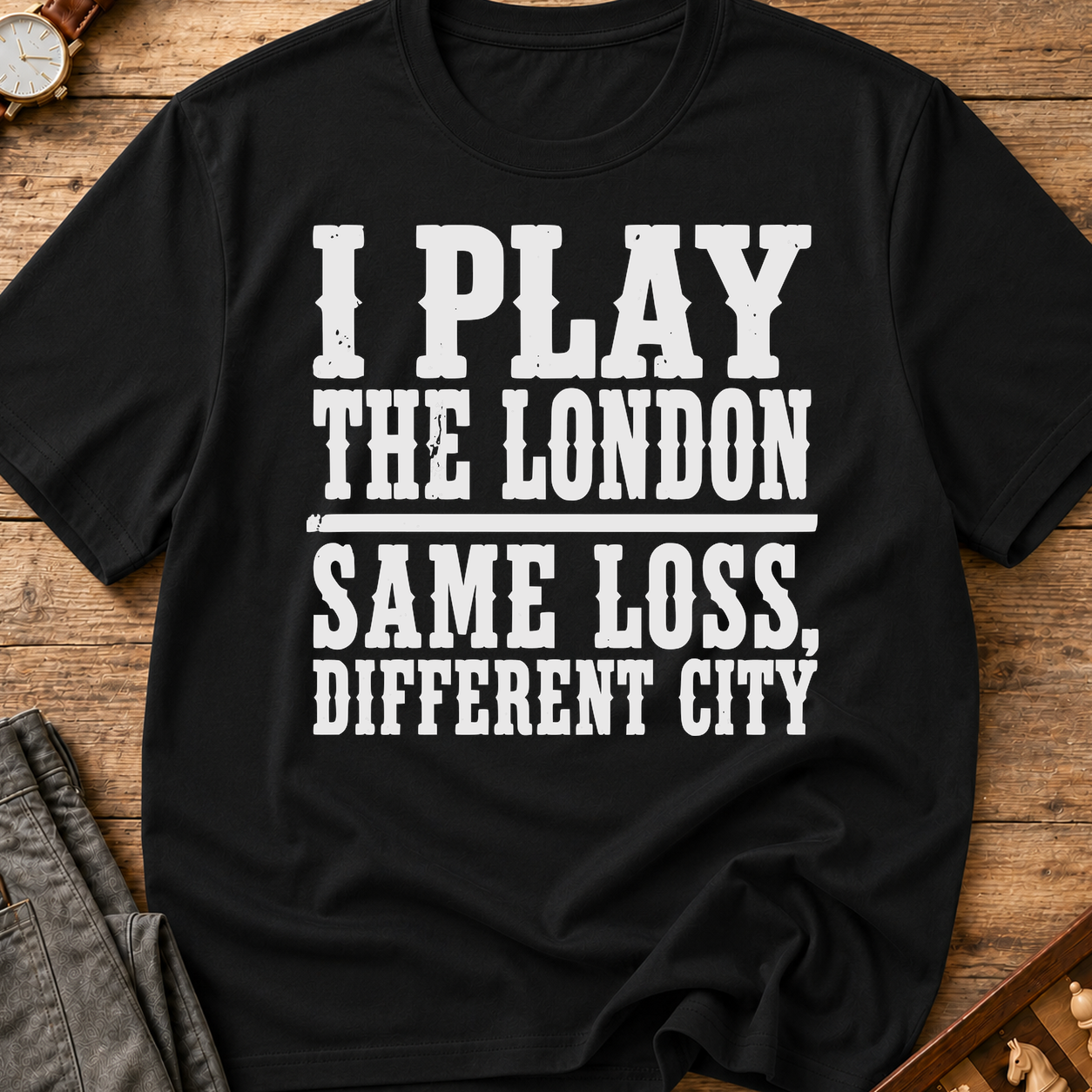 I Play The London T-Shirt