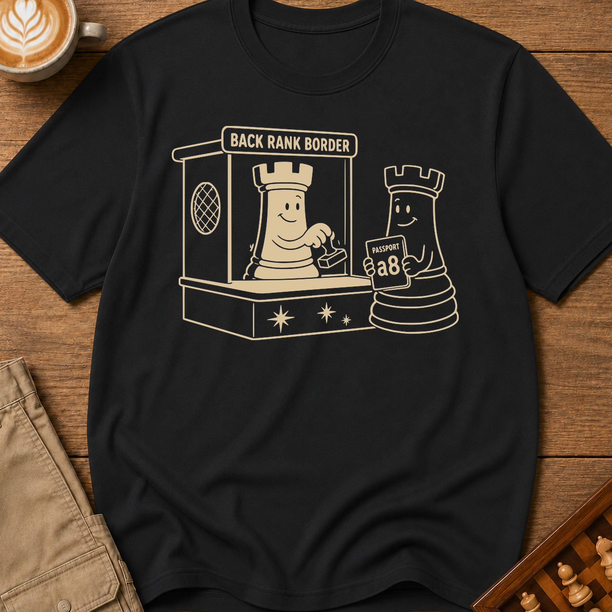 Back Rank Border T-Shirt