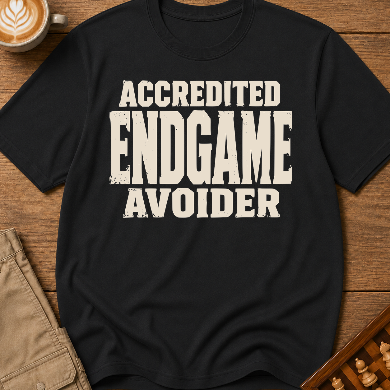 Accredited Endgame Avoider T-Shirt
