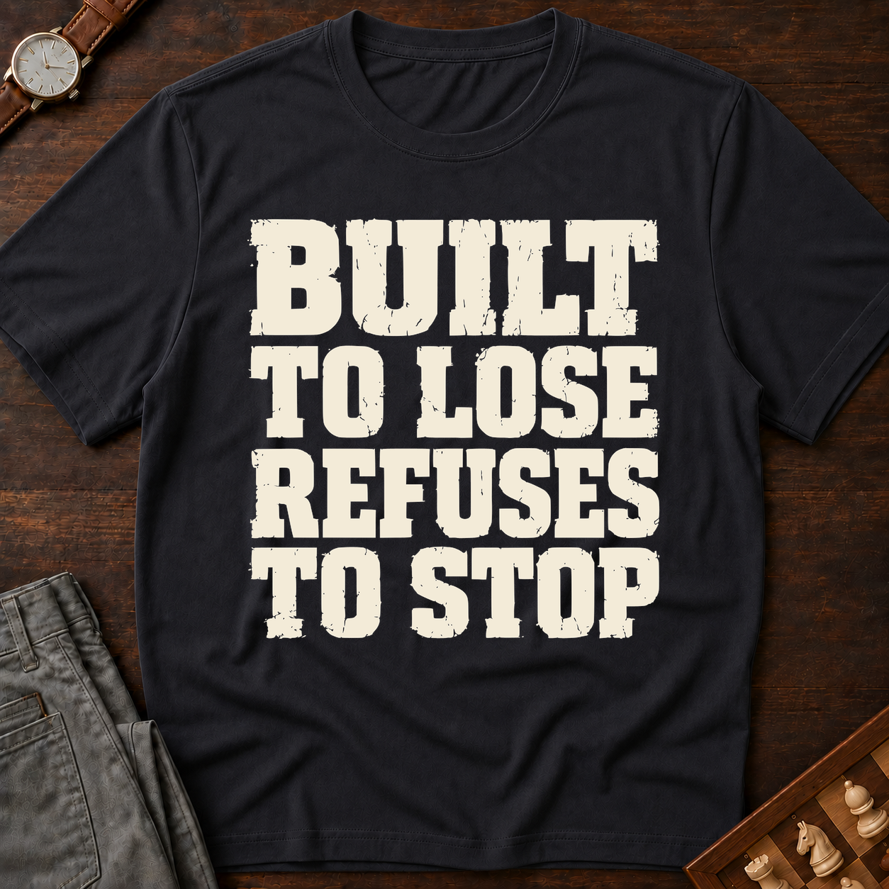 Built To Lose Refuses To Stop T-Shirt