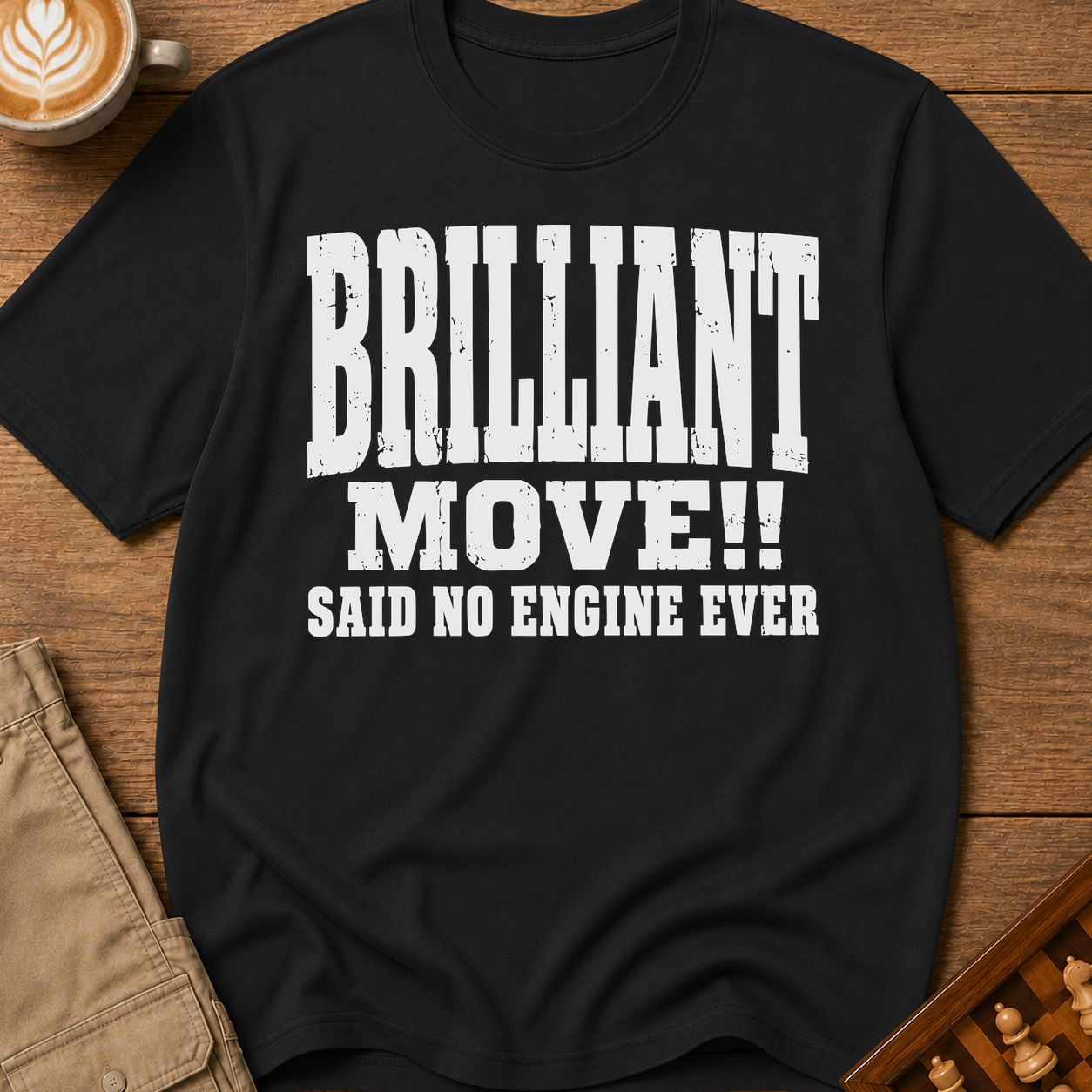 Brilliant Move Said No Engine Ever T-Shirt