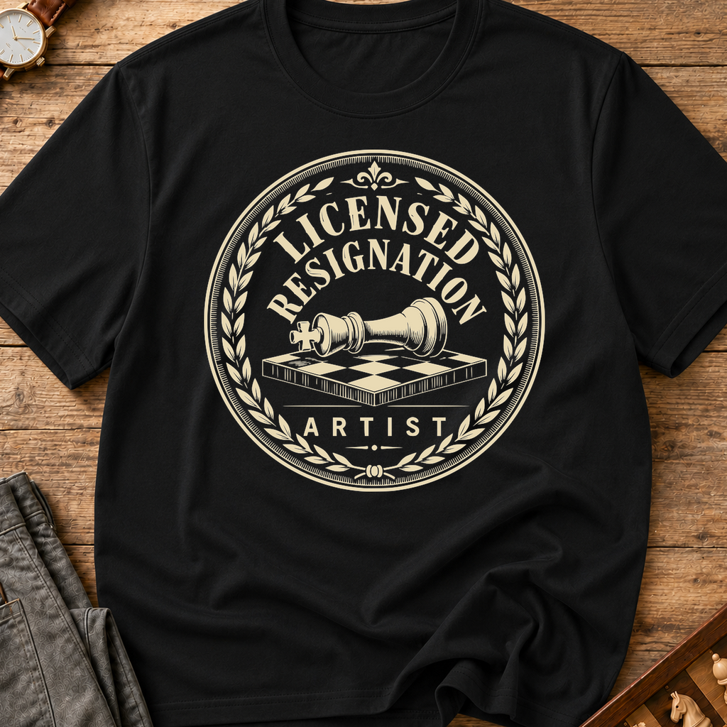 Licensed Resignation Artist T-Shirt