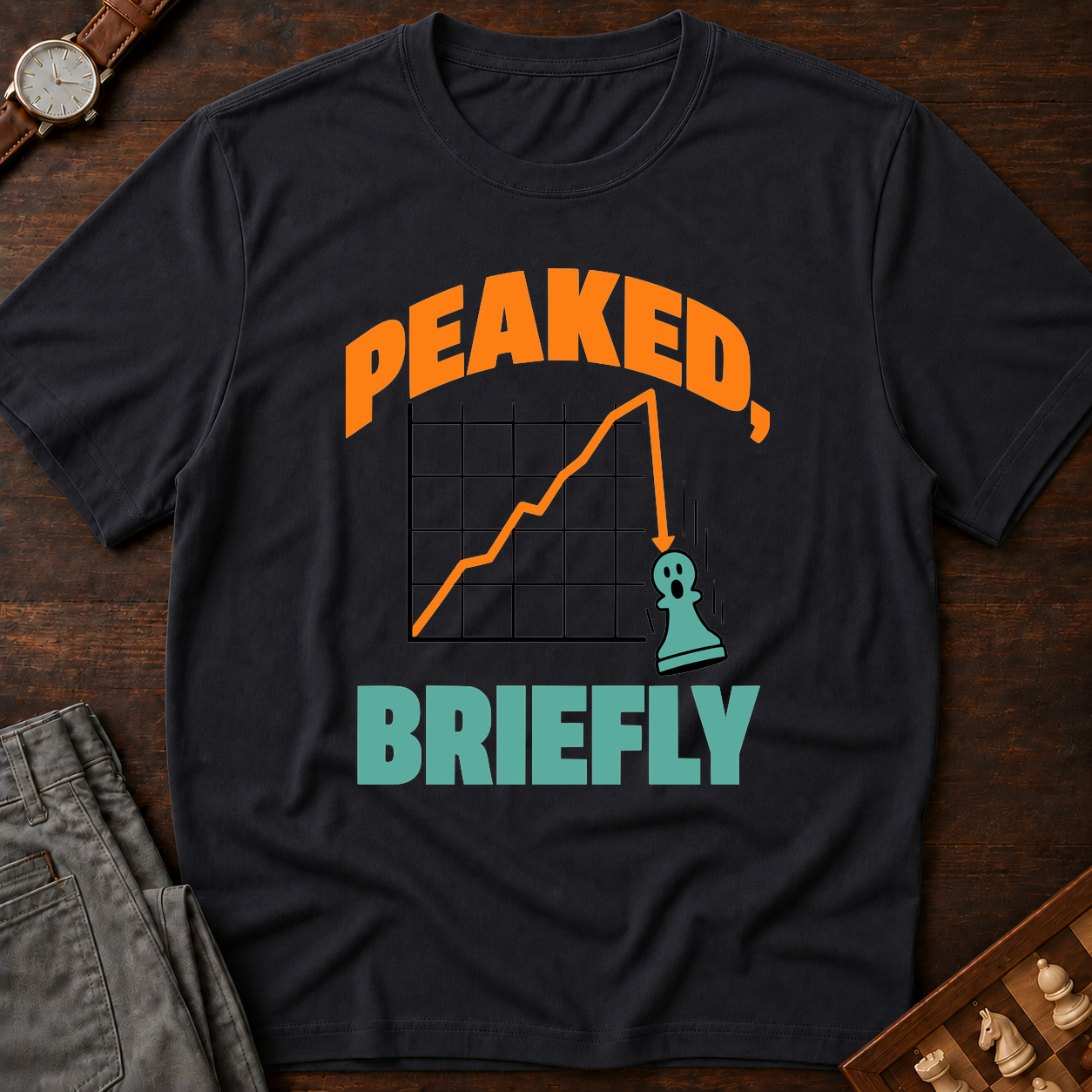 Peaked Briefly T-Shirt