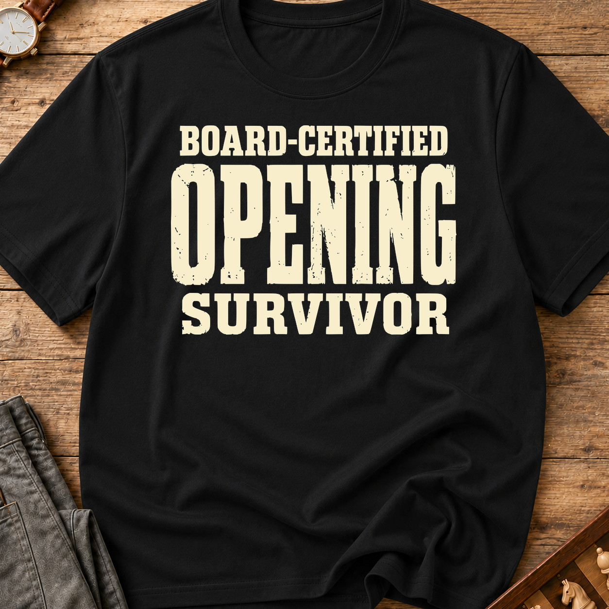 Board-Certified Opening Survivor T-Shirt
