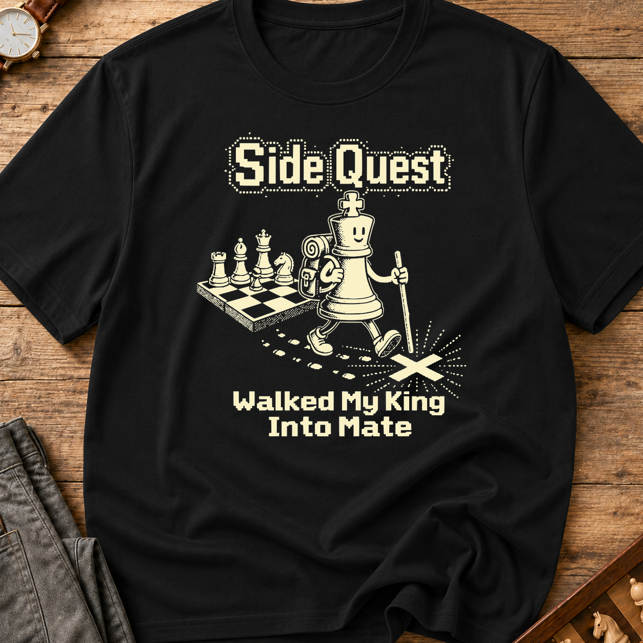 Walked My King Into Mate T-Shirt