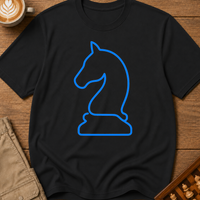 Knight Blue Outline T-Shirt