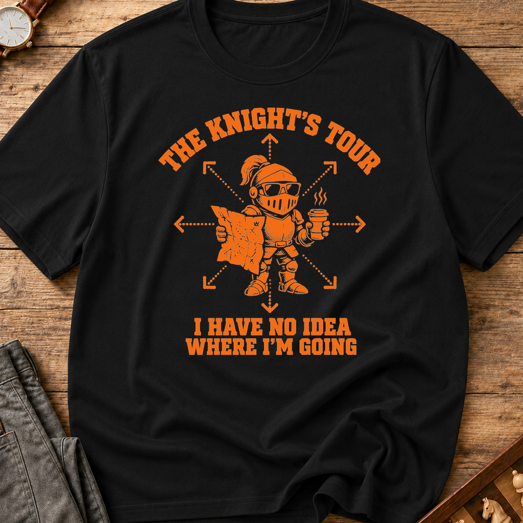 The Knight's Tour I Have No Idea Where I'm Going T-Shirt