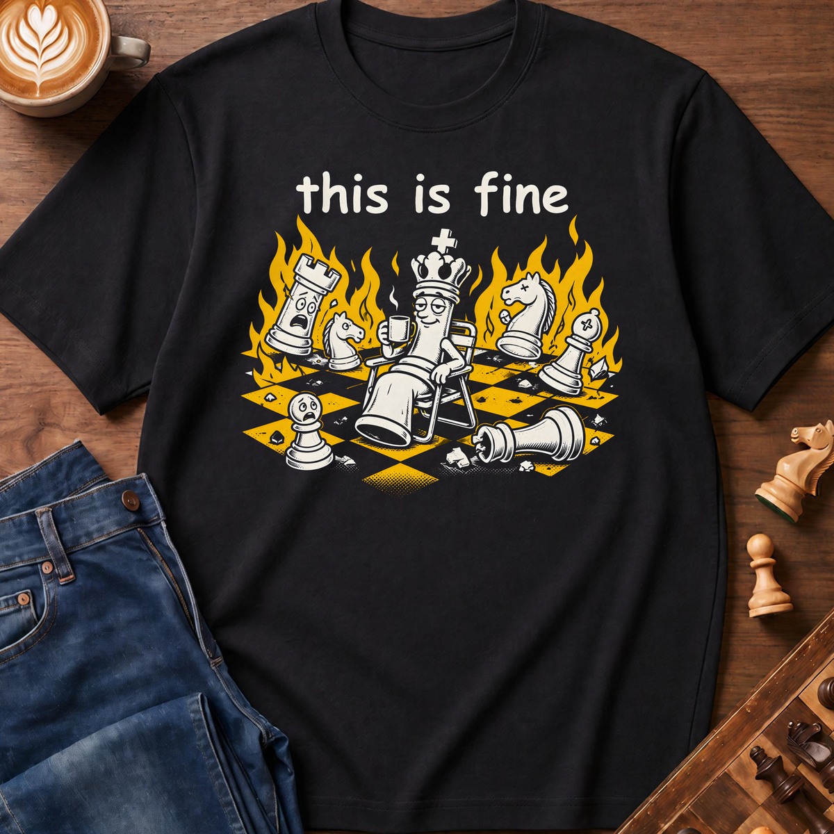 This Is Fine T-Shirt