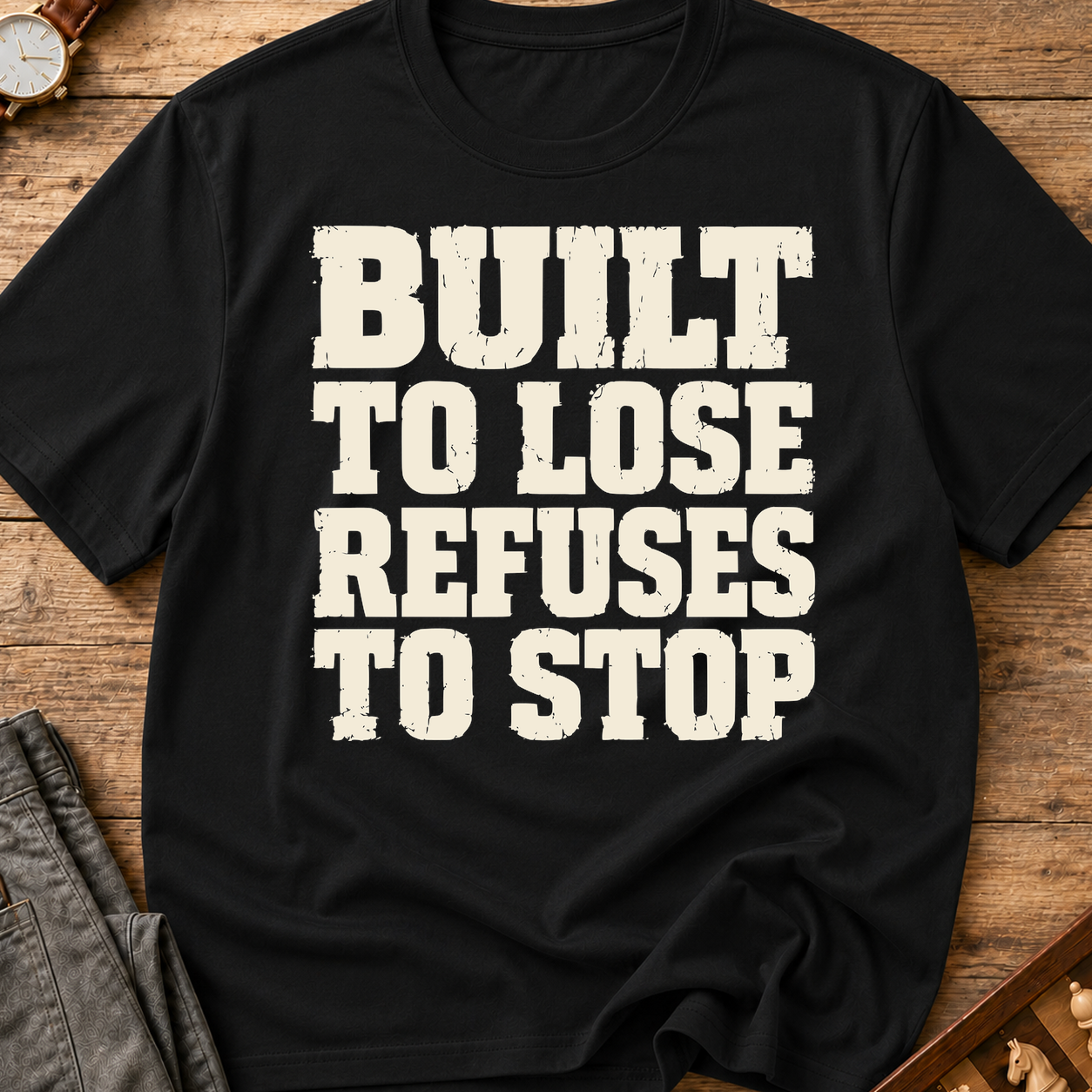 Built To Lose Refuses To Stop T-Shirt