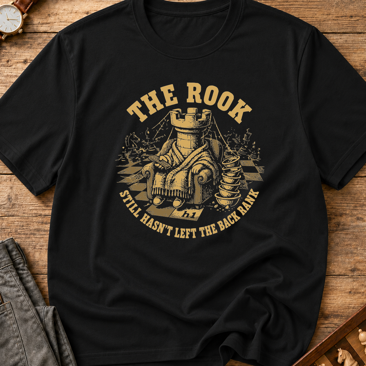 The Rook Still Hasn't Left The Back Rank T-Shirt
