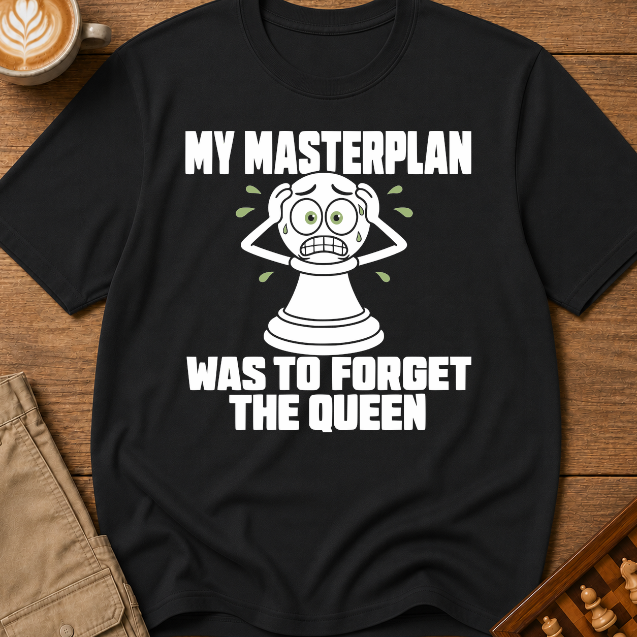 My Masterplan Was To Forget The Queen T-Shirt
