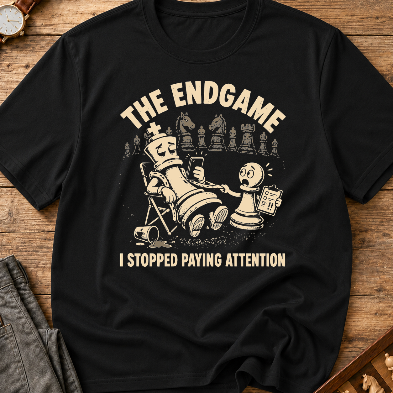 The Endgame I Stopped Paying Attention T-Shirt