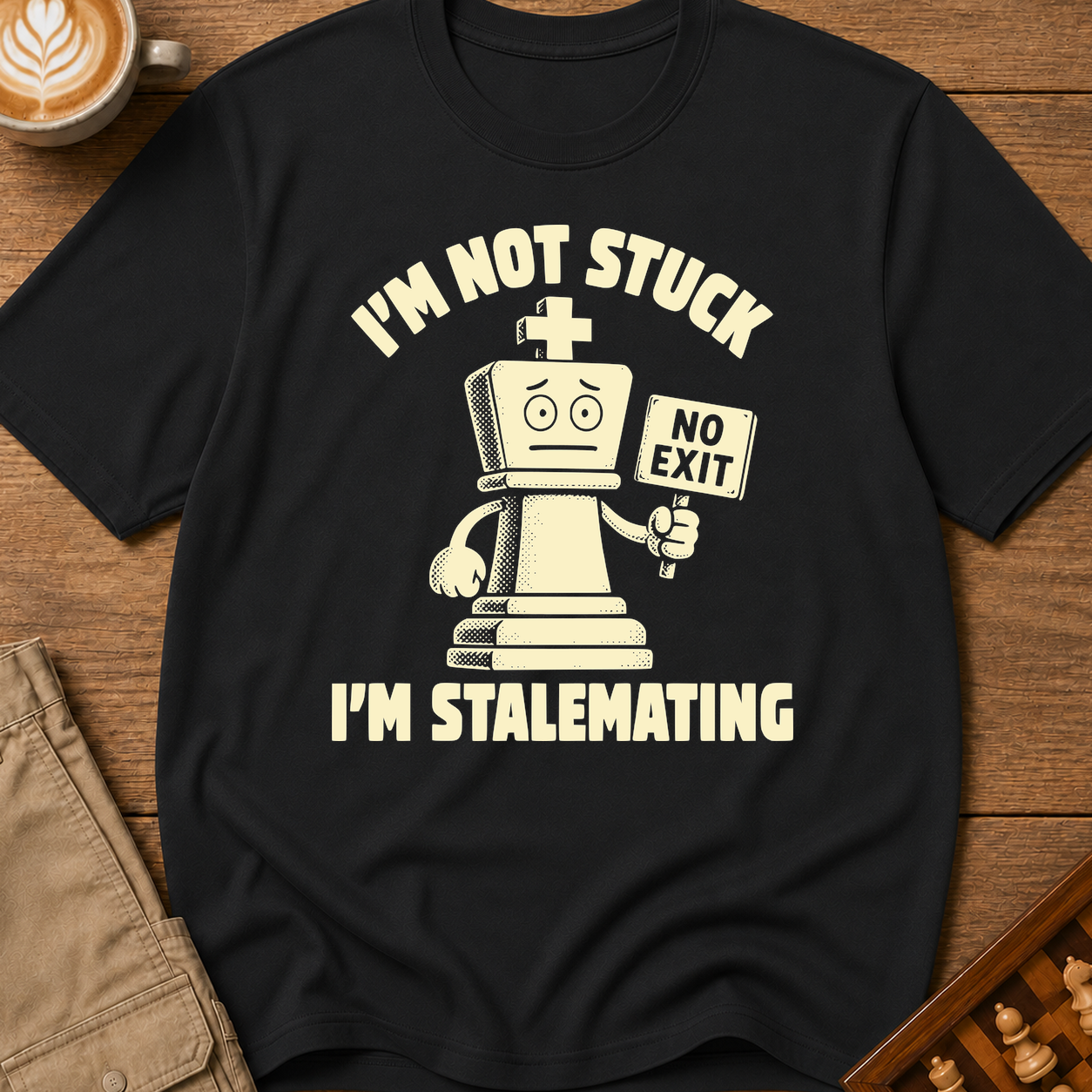 I'm Not Stuck I'm Stalemating T-Shirt