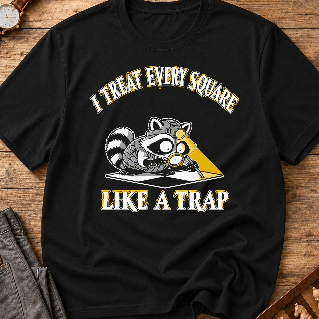 I Treat Every Square Like A Trap T-Shirt