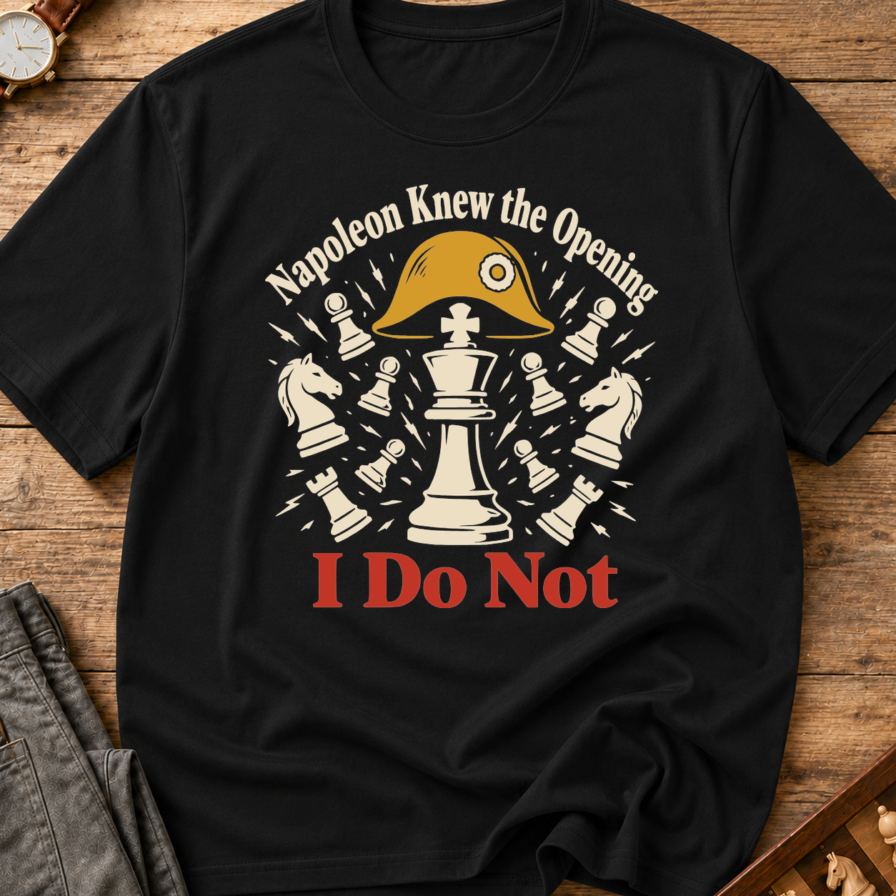 Napoleon Knew The Opening I Do Not T-Shirt