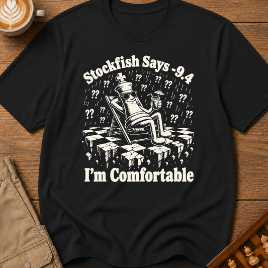 Stockfish Says I'm Comfortable T-Shirt