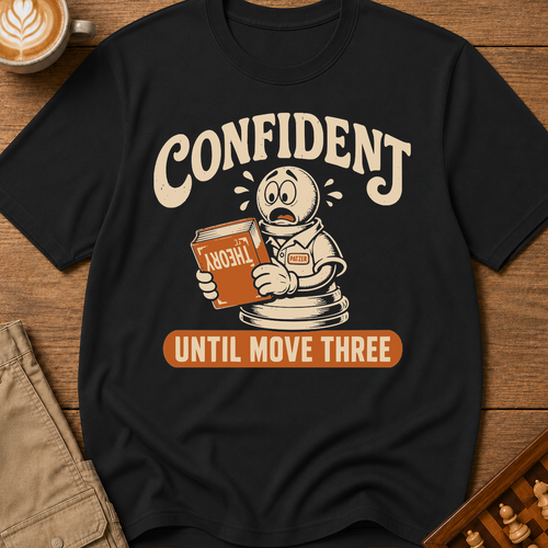 Confident Until Move Three T-Shirt
