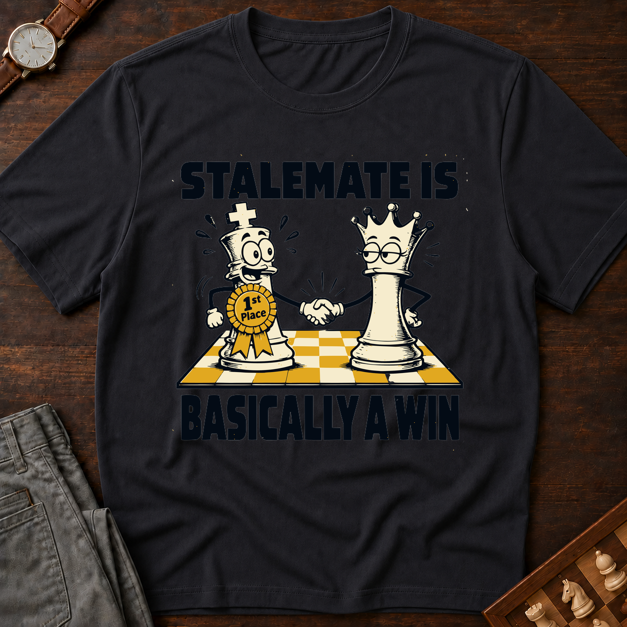 Stalemate Is Basically A Win T-Shirt