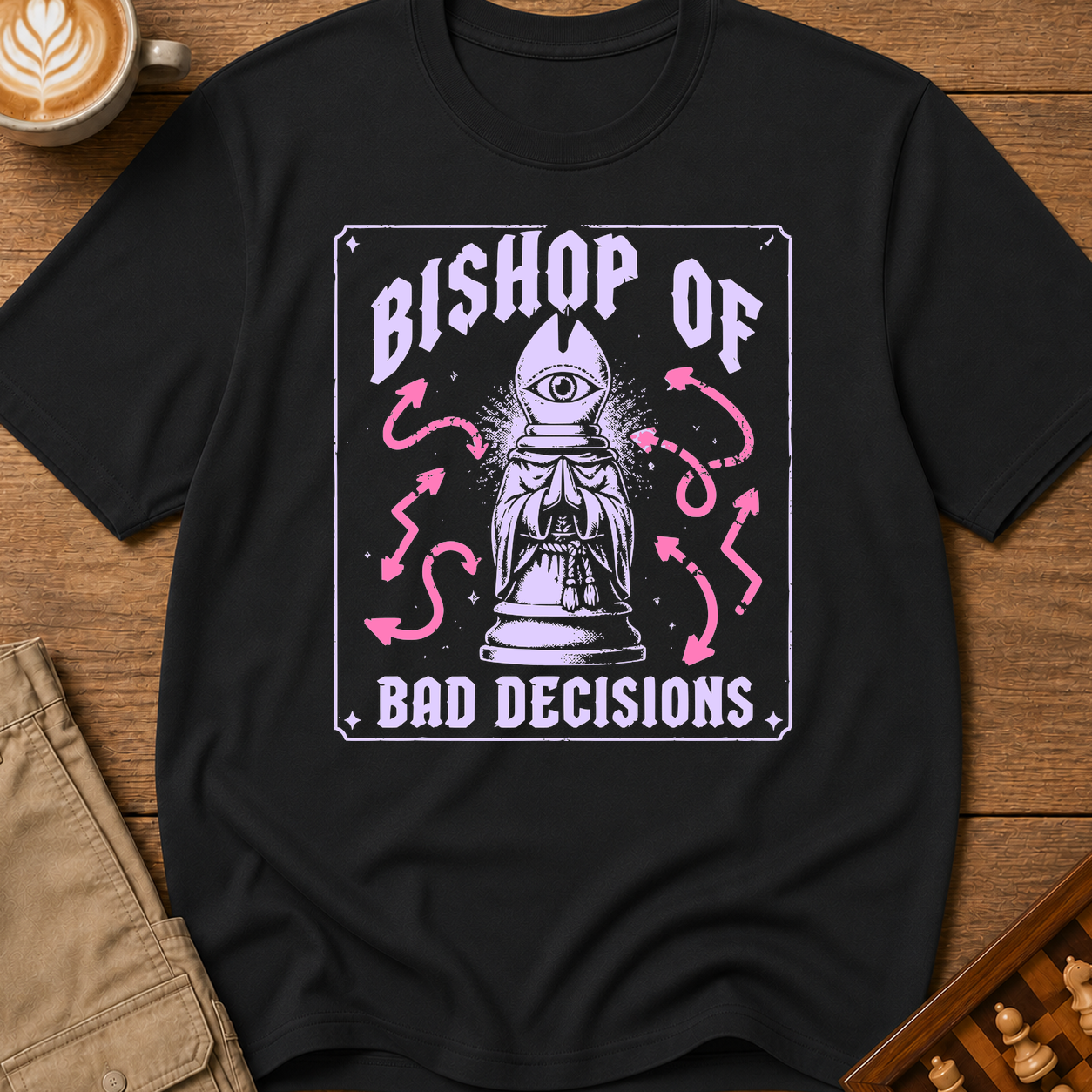 Bishop of Bad Decisions T-Shirt