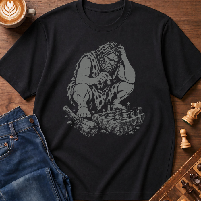 Caveman Chess Theory T-Shirt