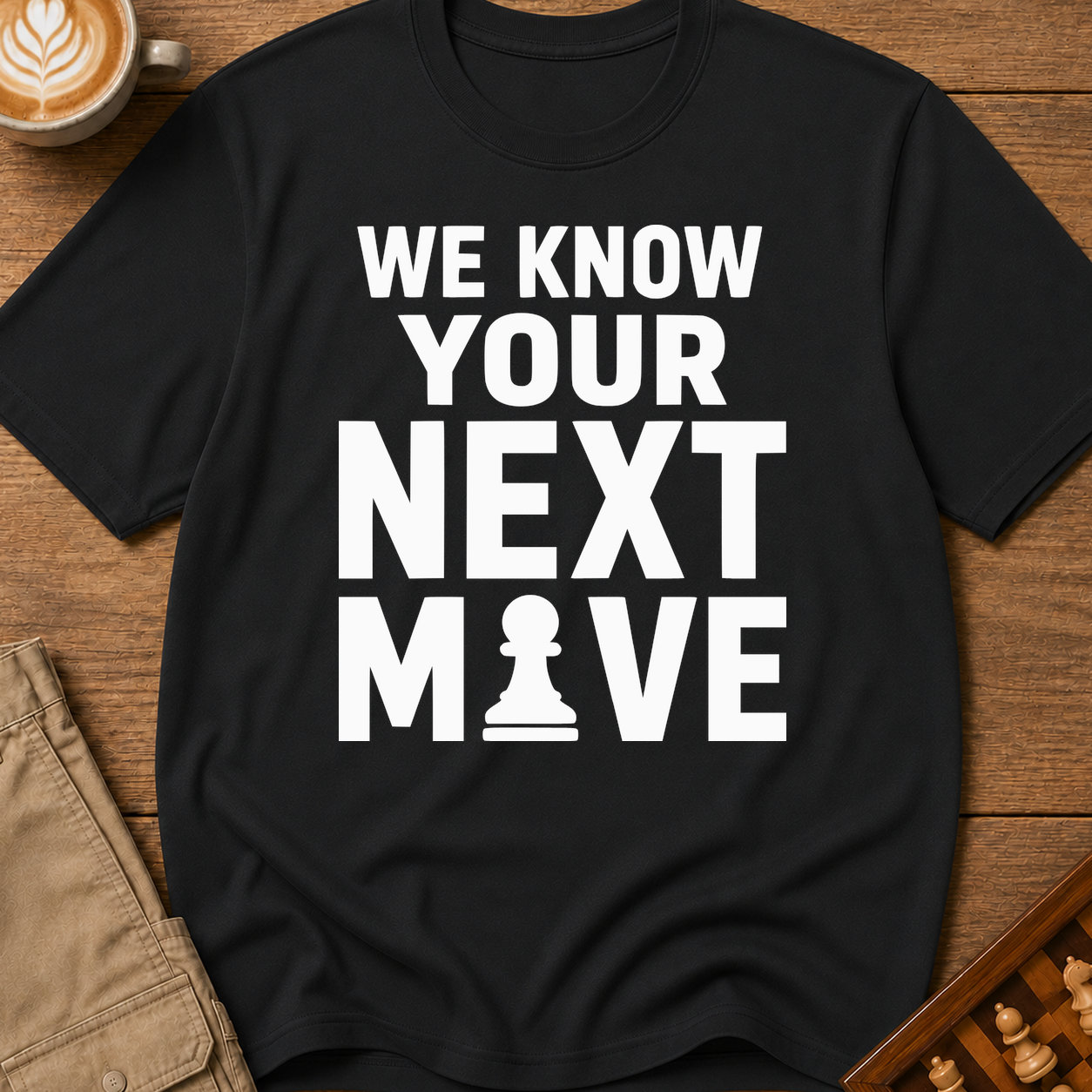 We Know Your Next Move T-Shirt