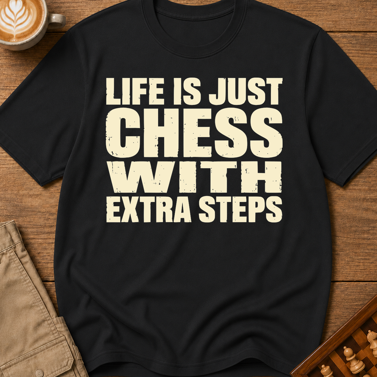 Life Is Chess With Extra Steps T-Shirt