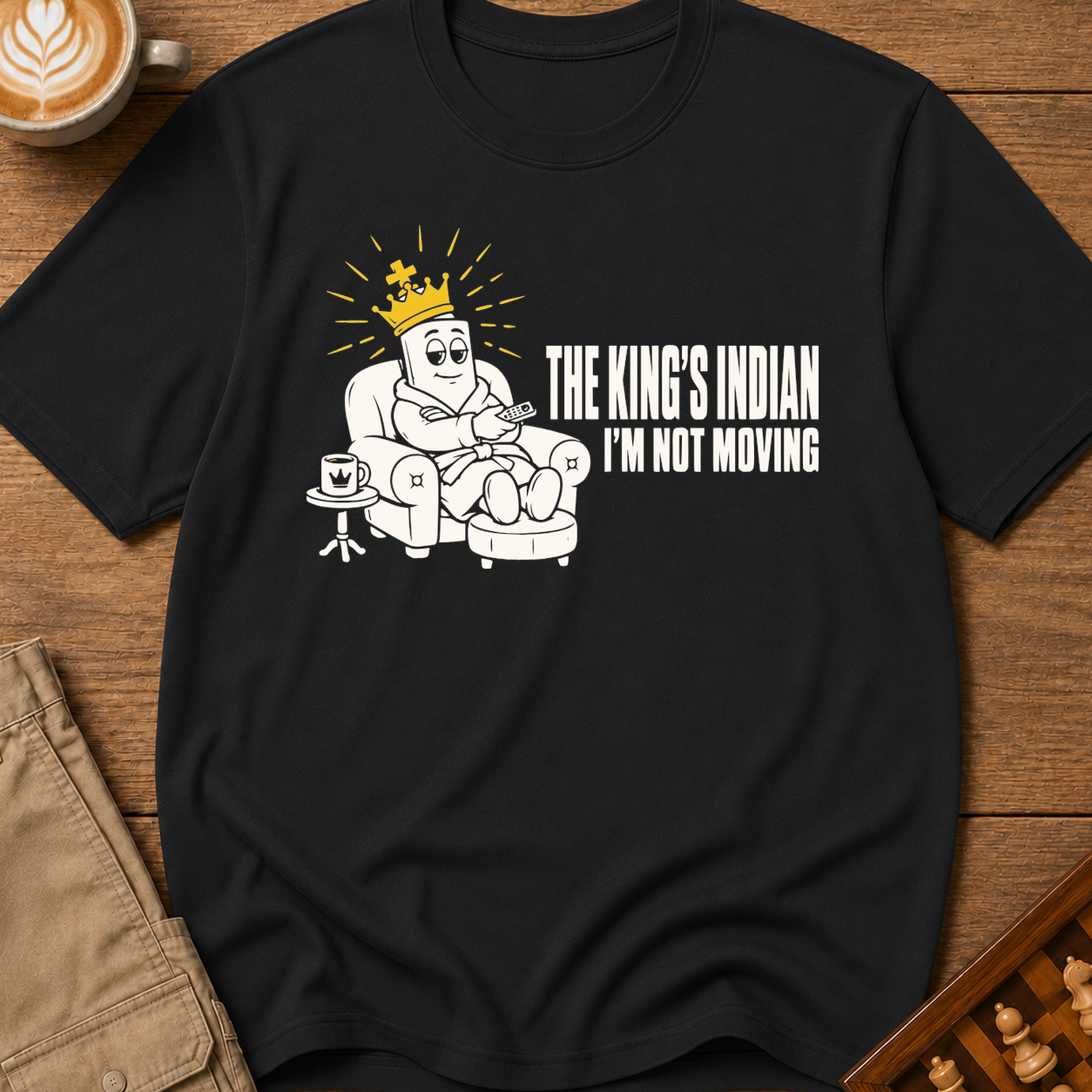 The King's Indian I'm Not Moving T-Shirt
