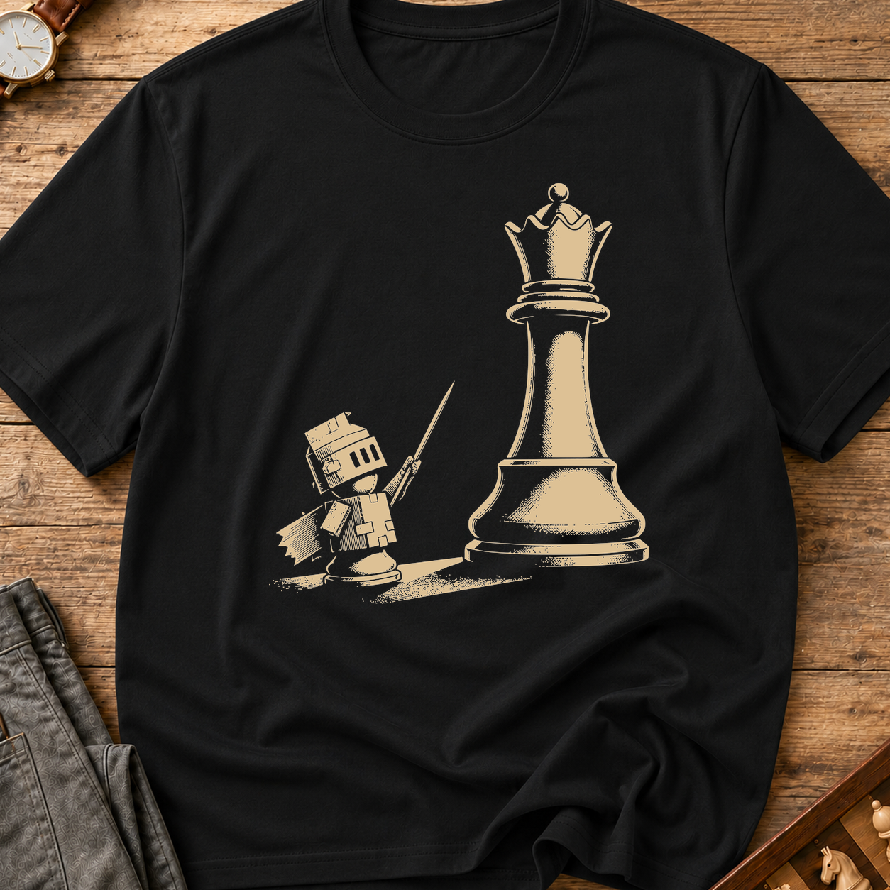 Dwarfed By The King T-Shirt